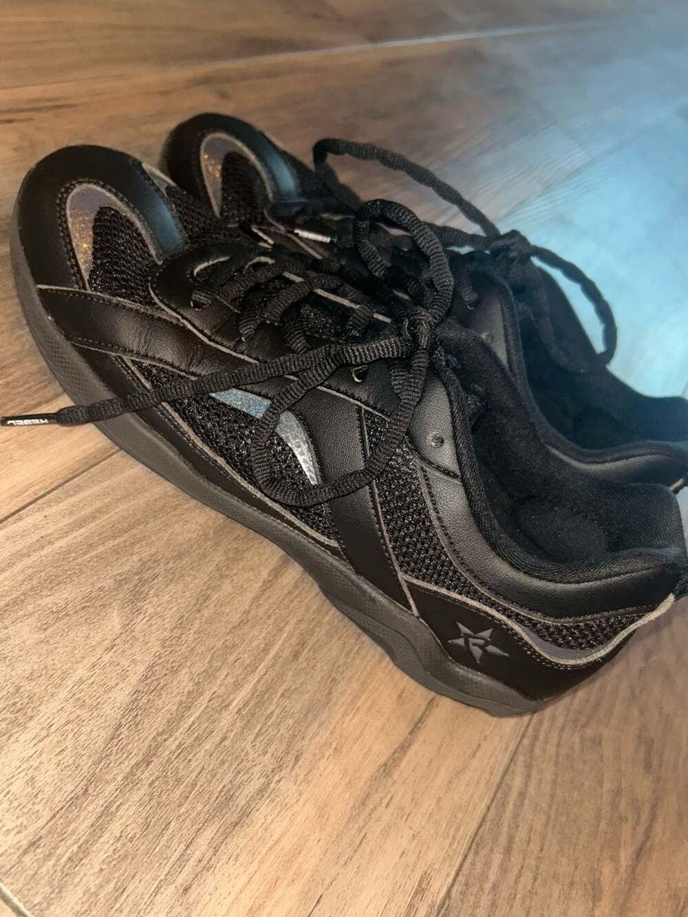 Rebel Recon Cheer Shoes Black Size 9.5